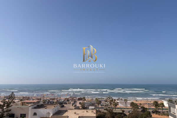 Appartement meublé avec vue sur mer à louer à Tamaris, Dar Bouazza