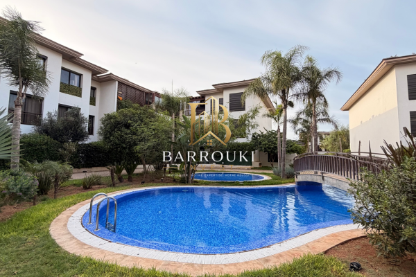 Appartement avec jardin privatif à vendre à Dar Bouazza – 102 m² + 58 m² de jardin