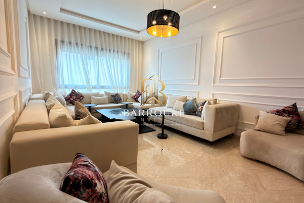 Appartement 3 chambres neuf à louer à Dar Bouazza – Résidence haut standing