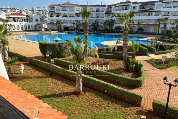 Appartement à vendre à Garden Beach 2, Sidi Rahal – 136 m², vue piscine, parking et box