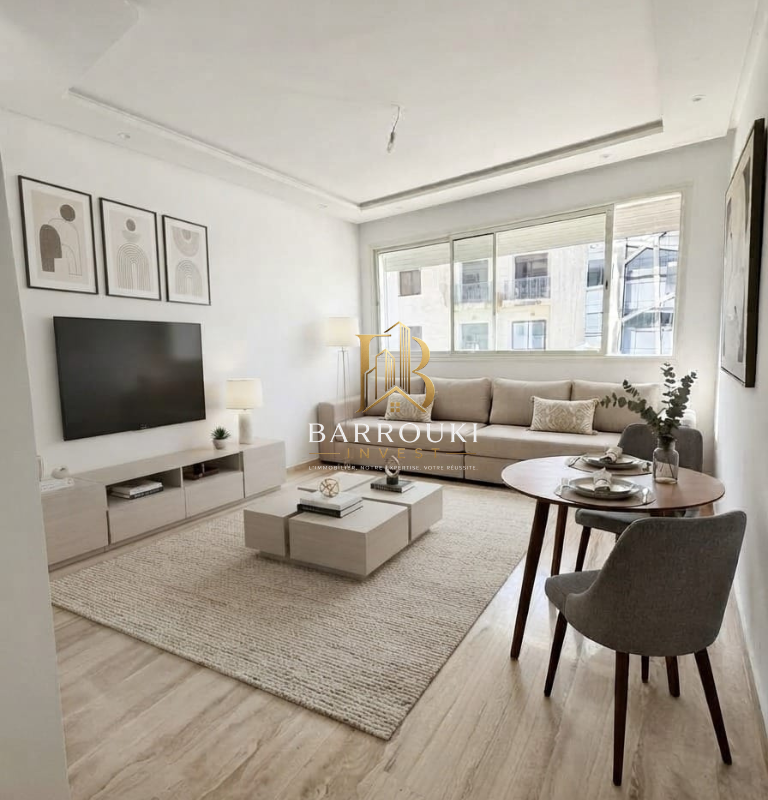 Appartement récent de 57 m² à vendre avec parking titré – Bd Ghandi, Casablanca