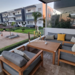 Appartement meublé en rez-de-chaussée avec accès jardin à Dar bouazza