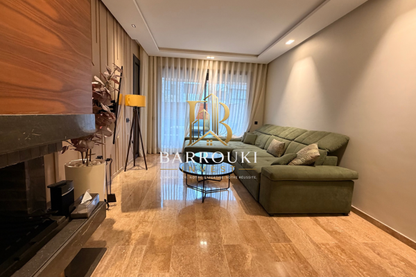 Appartement 2 chambres avec jardin à vendre –meublé  Opale Square, Dar Bouazza