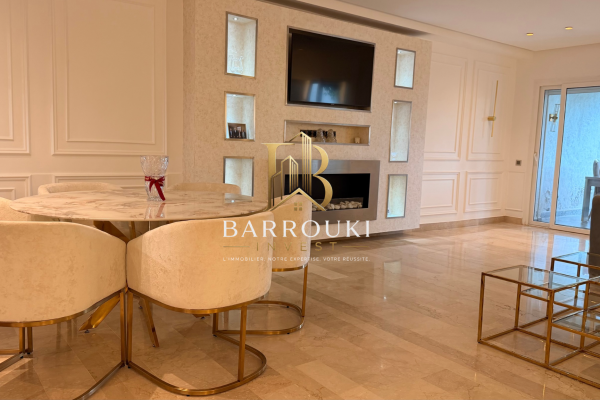 Villa de prestige meublée à louer à Marina Blanca – Dar Bouazza