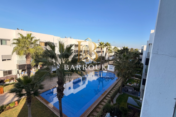 Appartement de standing 120 m² avec vue piscine à vendre à Dar Bouazza